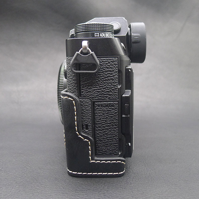 For Fujifilm X-T5 Camera PU Leather Case Battery Opening Design Protective Cover with Screw For Fujifilm X-T5 Camera PU Leather Case Battery Opening Design Protective Cover with Screw